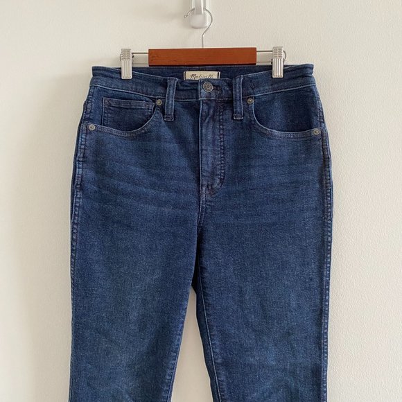 Madewell 10" High-Rise Skinny Jeans in Bensley Wash - Picture 6 of 11